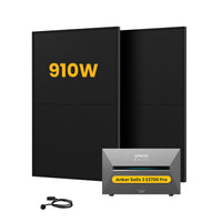 Anker SOLIX Solarbank 3 E2700 Pro, mit 2 x 455W Bifaziale Solarmodule, by Powerness