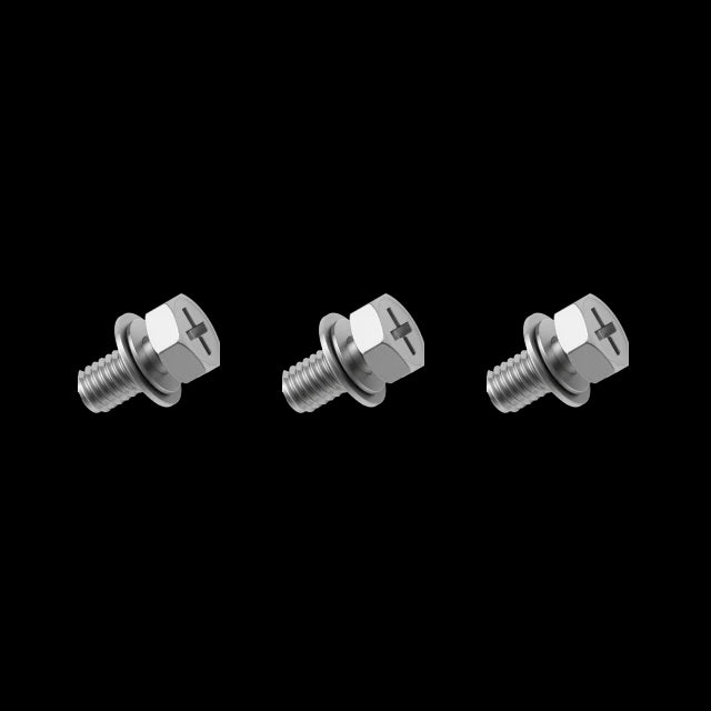M5 × 10 Schrauben x 3