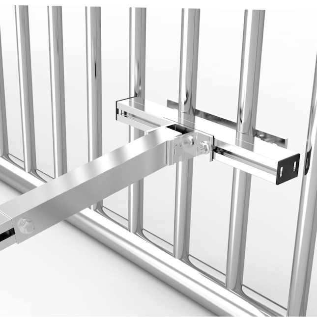 Powerness Aufständerung Solarmodul Halterung Balkonkraftwerk für Balkon Haken